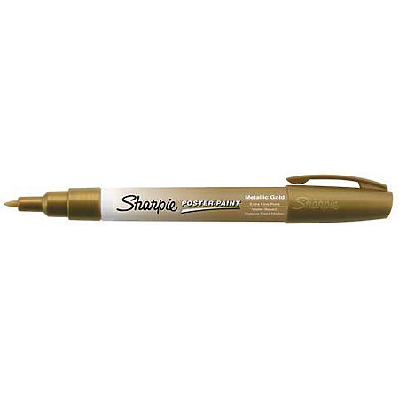 Sharpie Oil-Based Paint Marker - Metallic Gold, Medium Point