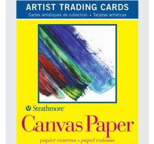 Artist Trading Card Canvas Paper