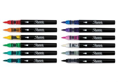 Sharpie Acrylic Marker Brush Tip-Singles