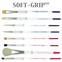 Soft Grip Synthetic Sable SH Round 3