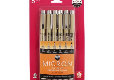 Micron Fine Line 6 Set Blk