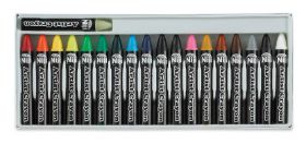 Niji Artist Crayon 18 Non-Watersoluble Colors Plus a Clear Blender