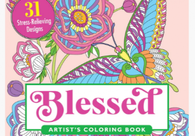 Blessed Artist's Coloring Book