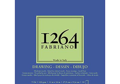 1264 Fabriano 5.5 x8.5 75lb 50 sht pad