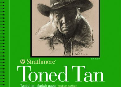 Strathmore Toned Tan 9X12 400 Series