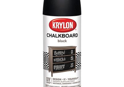 Krylon Chalkboard Spray Black 12oz