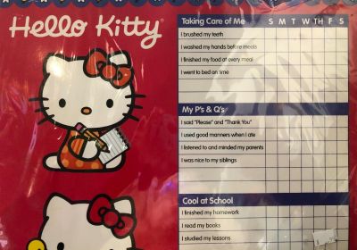 Hello Kitty Reward Chart