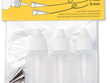 Jaquard Pack of 3 Plastic Squeeze Bottles