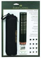 Castell 9000 Graphite Pencil Art 12PC Tin Set 