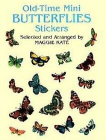 Small Format Sticker Books, Old Time Mini Butterflies