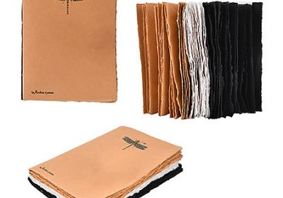 LAMALI Tresor Toned Tan Soft-Cover Handmade Journals