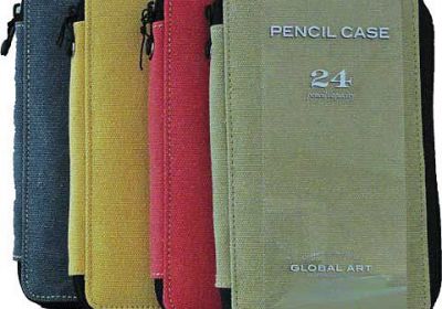 Canvas Pencil Case 48 Sage