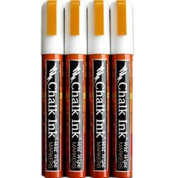 Chalk Ink White Markers 4pk
