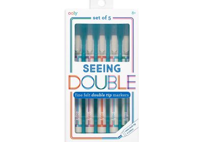 Ooly Seeing Double set of 5 Double Tip Markers
