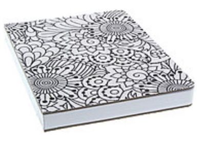Limited Edition Fashion Journals, White Paper, Canvas Color In, Blank