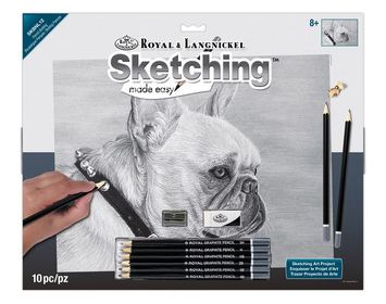 R&L Sketching made easy French Bulldog