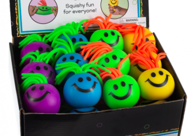 Happy Face Squish Balls