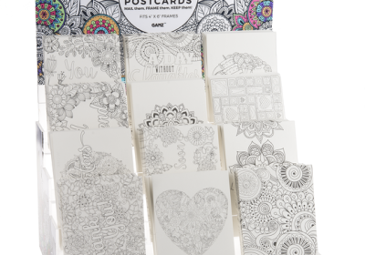 Coloring Postcard-Get Well Soon