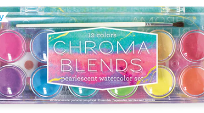 Ooly Chroma Blends Pearlescent Watercolor Set 12