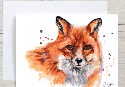 Yui Kinney Art-Red Fox