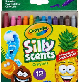 Crayola Silly Scents Twistable Crayons 12 Set