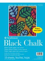100 Series Black Chalk Paper Pad