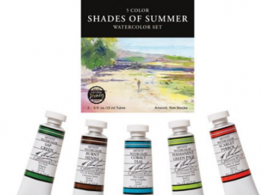 M Graham Watercolor Shades of Summer  Set 5
