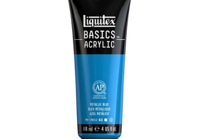 Liquitex BASICS® Acrylic Color Metallic Blue 4 fl oz