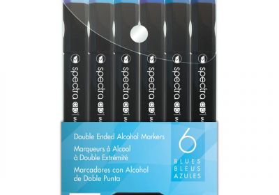 Spectra Ad Marker Blues Set of 6