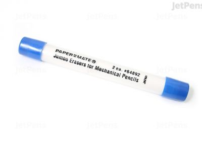 Papermate® Eraser Refills, #64892, 2/Tube