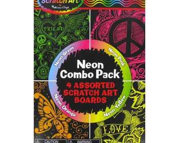 Scratch Art Neon Combo Pack