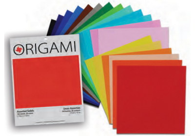 Yasutomo Origami Paper Assorted Solids 5 7/8