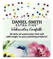 Watercolor Confetti 36 Dot Card Set