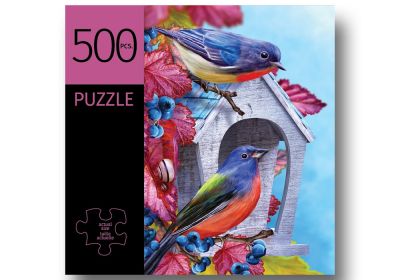 500 Piece Blue Birds Puzzle
