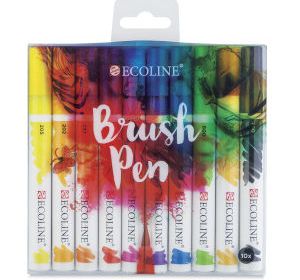 Ecoline Brush Pen Handlettering 10 Set
