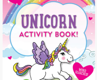 Unicorn Activity Book-Mazes