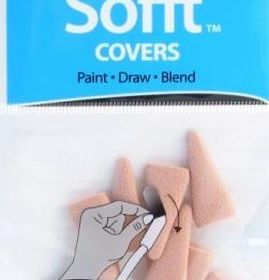 PanPastel Sofft Covers Pointed- 10 Pack