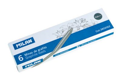 Milan 5.2mm Refill Graphite Leads 2B