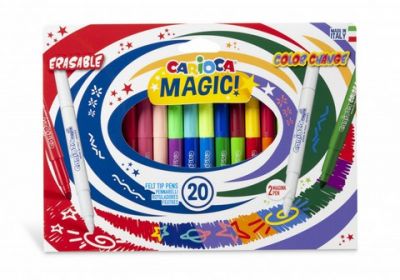 Carioca Magic Felt Tip Pens - 20 PCS