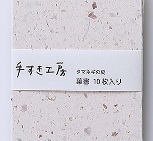 Postcard Set/10 Onion Handmade Paper
