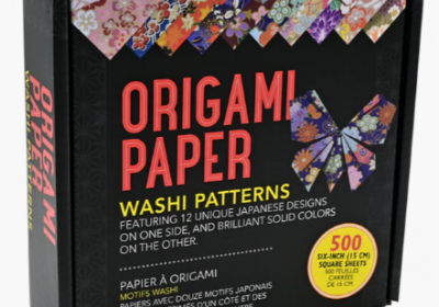 Origami Paper Washi Patterns-500 Six-Inch Sheets