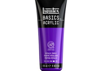 Liquitex BASICS® Acrylic Color Metallic Purple 4 fl oz