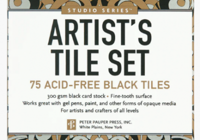 Artist's Tile Set-Black