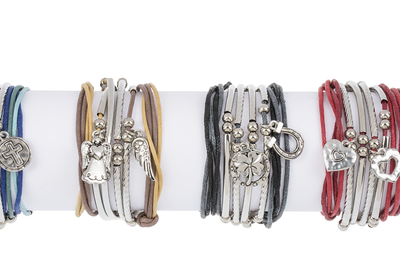 Multi-Strand Bracelets w/charms