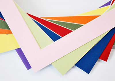 Logan Pre-Cut Mat 8x10 Antique White