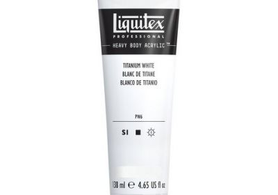Liquitex Heavy Body Acrylic 4.65 oz. Titanium White