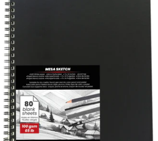 Pacific Arc Sketchbook 11x14 65lb. 80 Blank Shts