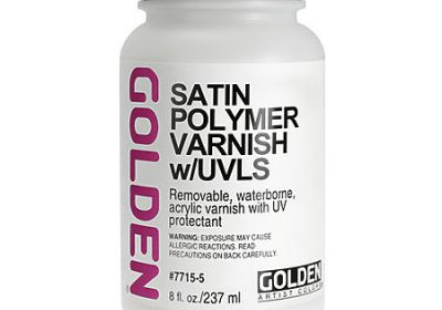 Golden Matte Polymer Varnish UVLS 4OZ