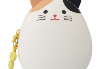 PuniLabo Egg Pouch Calico Cat