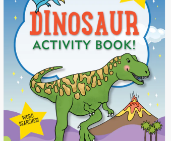 Dinosaur Activity Book-Mazes